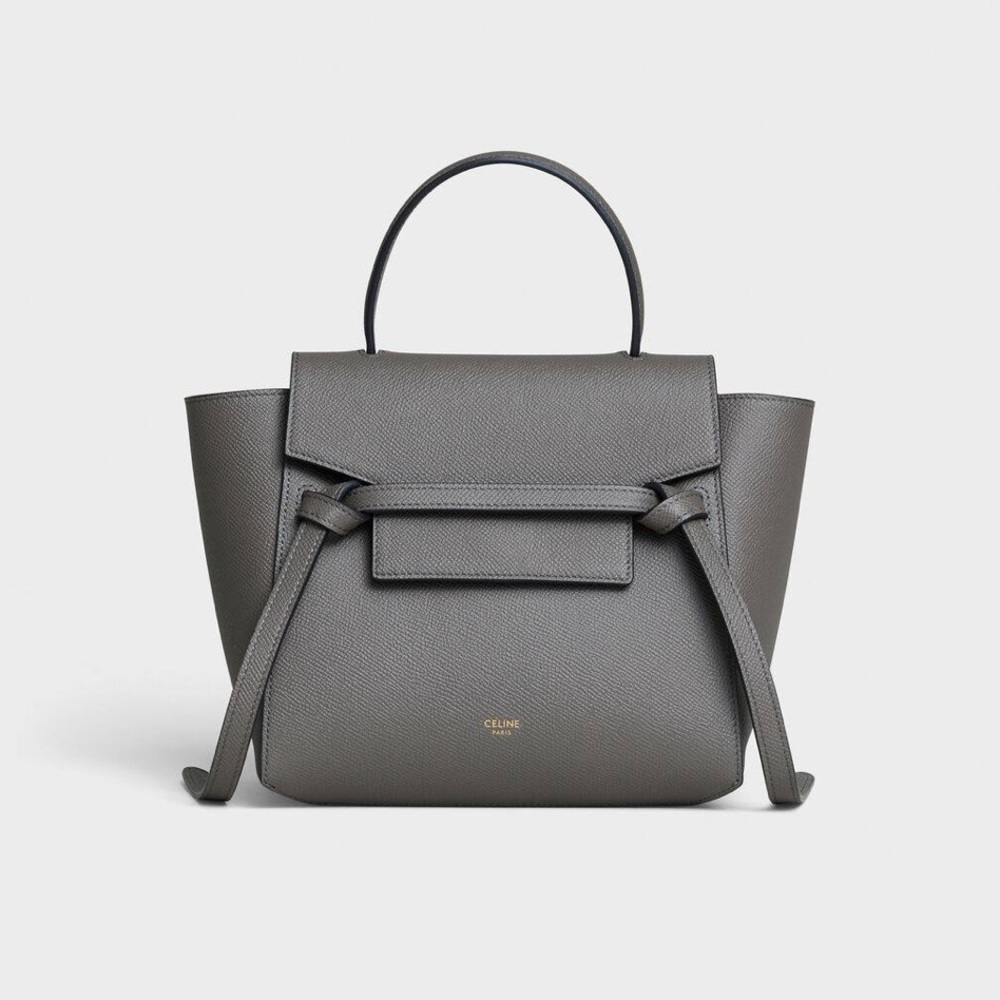 Céline Nano Belt Bag in Grey